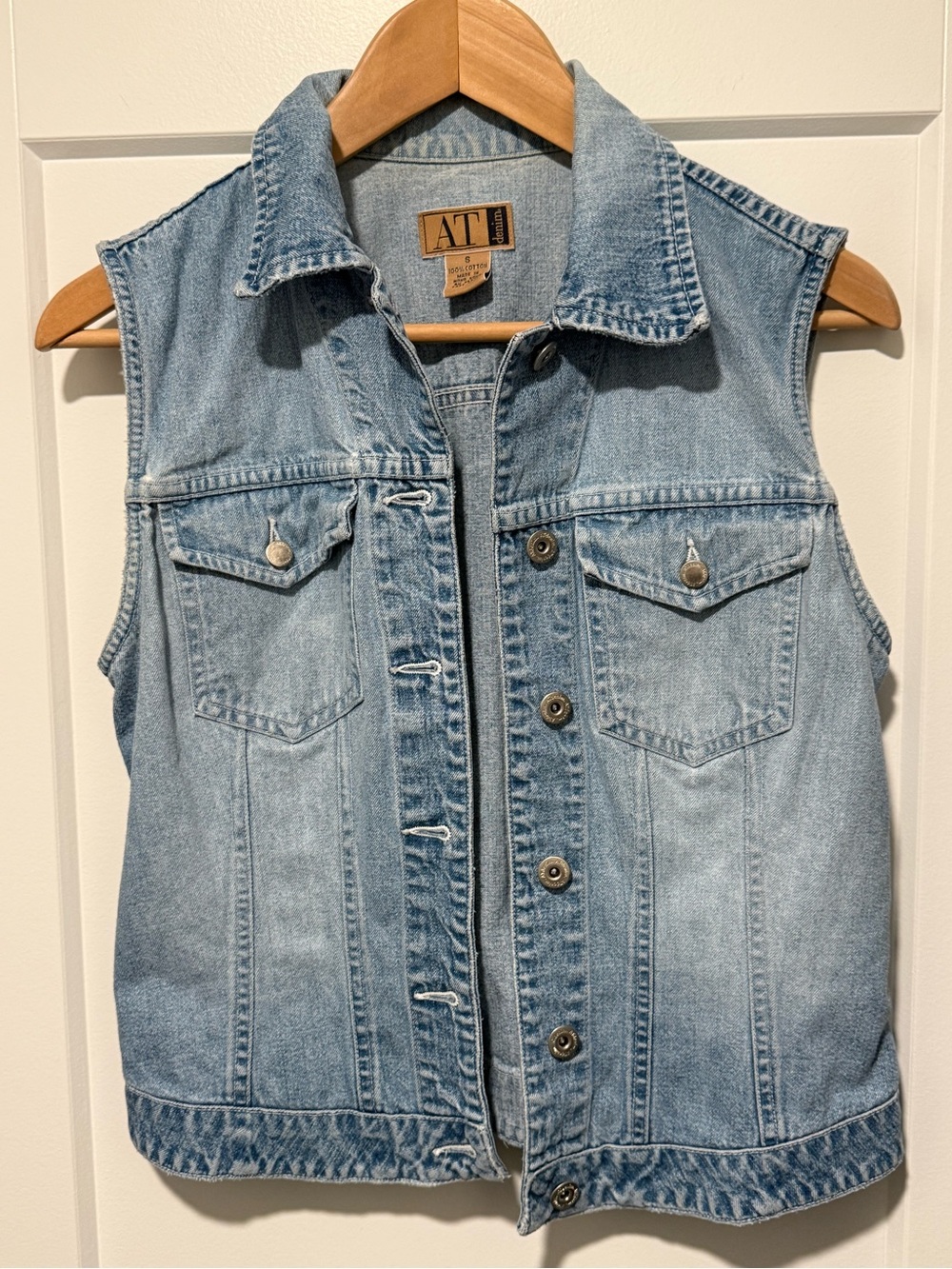 Vintage AT Denim vest